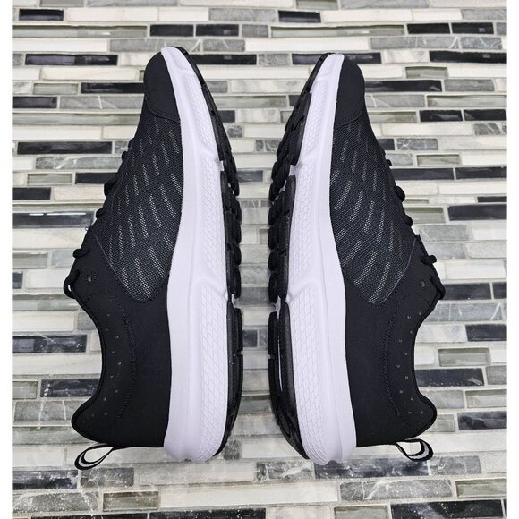Under Armour Charged Assert 10 Black Men's Running Shoes Size 11 4E - Picture 4 of 11